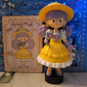 Finding Unicorn × Molinta: "Back to Rococo Series" Gilded Mask + card + stand